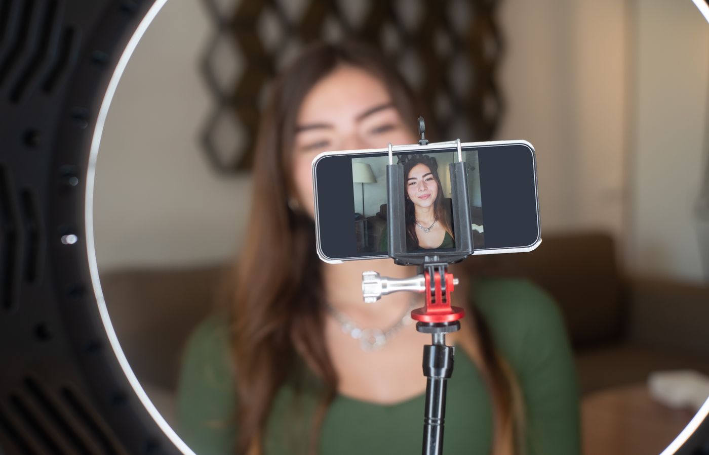 TikTok 直播帶貨現場